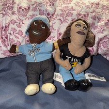Homies Plush Dolls 9  2001 Authentic W/ Tush Tag Peek-a-boo  David Gonzalez