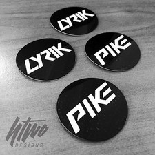 MOUNTAIN BIKE FORK STICKER - TO SUIT ROCKSHOX LYRIK & PIKE ROCK SHOX FORK BUNG