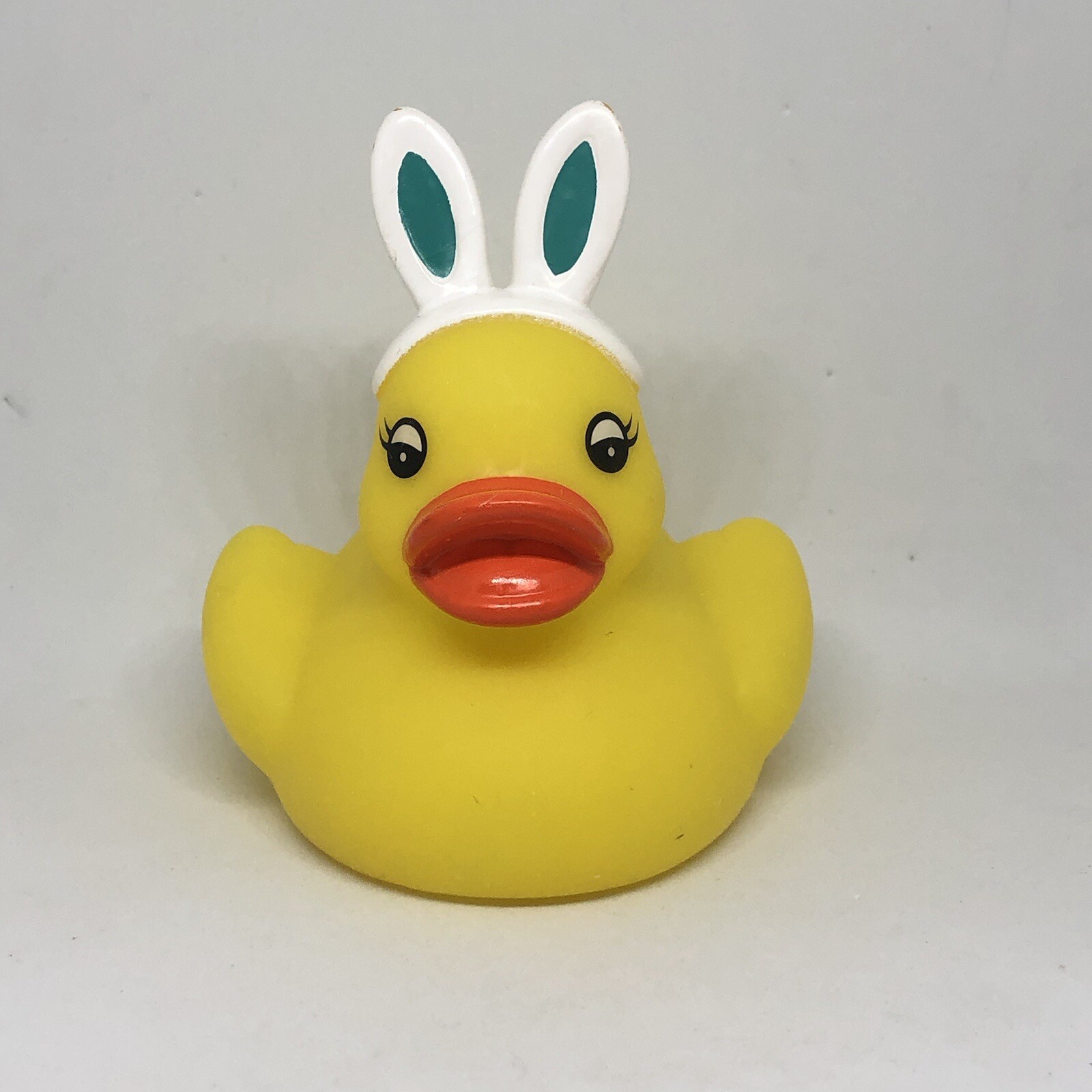Yellow Light Up Rubber Duck Bunny Ears Coolites Blinking Lights Ducky