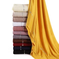 Women Long Scarf Hijab Head Wrap Shawl Soft Muslim Turban Headscarf Stole Arab