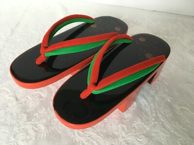 Japanese getta sandal shoes