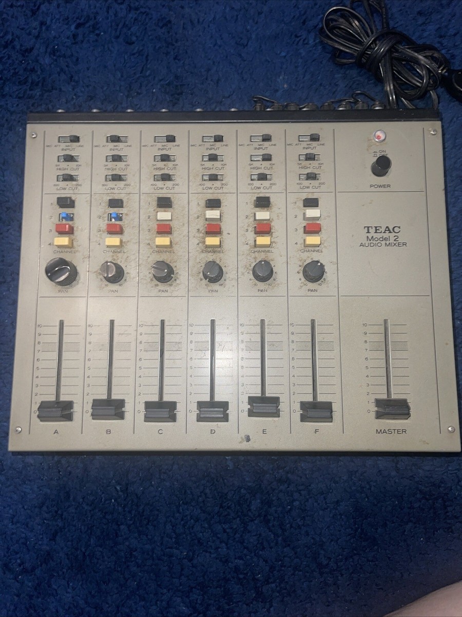 Vintage Teac Model 2 Audio Mixer Tested & Working | eBay Vintage Teac Model 2 Audio Mixer Tested & Working | eBay