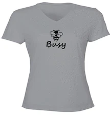 Bee Busy Juniors Girls Women Teen Tee T-Shirt Gift Shirt Beekeeper Cute Busy bee