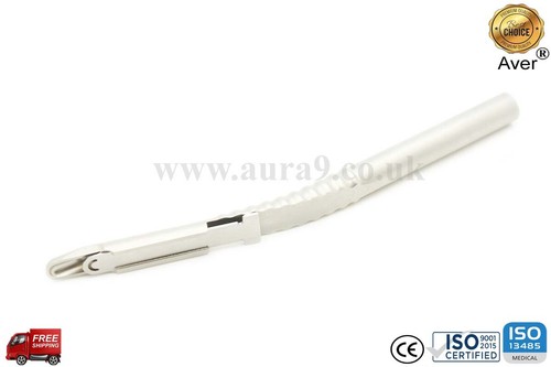 Dental Implant Bone Scraper Bone Grafting Instrument Harvester Curved - Afbeelding 2 van 2