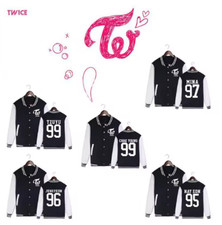 TWICE University Baseball Jersey Jacket Once Merch Shirt Kpop Concert Outfit K69