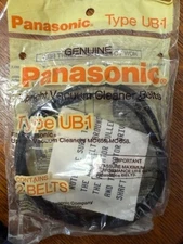 PANASONIC UPRIGHT VACUUM CLEANER BELT TYPE UB-1 SET OF 2 BELTS