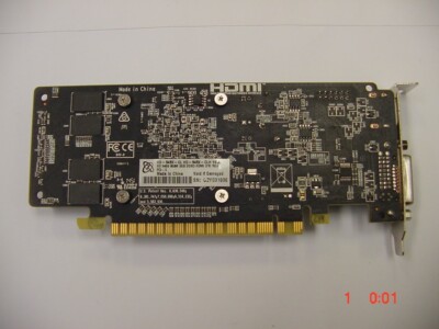 XFX HD-545X-CL 5450 650M DDR3 2GB VIDEO Graphics CARD Low Profile