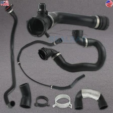 Radiator Coolant Water Hose Pipe Kit 6 Hoses fit BMW 135i 335i 335xi 2007-2010
