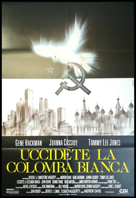 UCCIDETE LA COLOMBA BIANCA Manifesto 2F Poster Originale Cinema HACKMAN CASSIDY