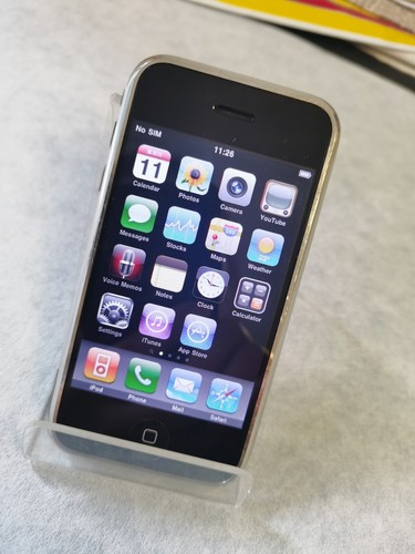 Apple iPhone 2G 1st Generation - 4 8 16GB - Black (Unlocked) A1203 (GSM) (CA) - Afbeelding 2 van 20