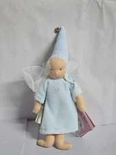 Käthe Kruse Waldorf Wish Fairy Doll "Wunschfee Hellblau" - Handmade in Germany