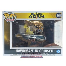 Funko Pop Rides DC Negro Adam Hawkman In Cruiser 286 Sin usar, en caja cómic completo sin usar...