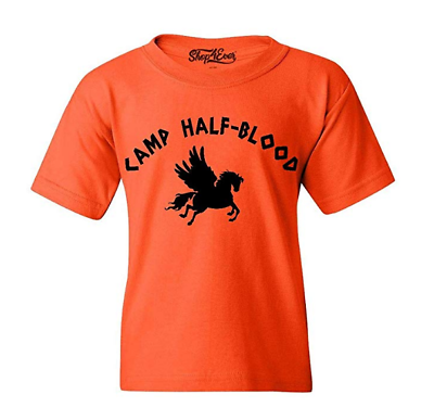 Camp Half Blood Youth's T-Shirt Long Island Sound Camp Jupiter Mythology  Tees