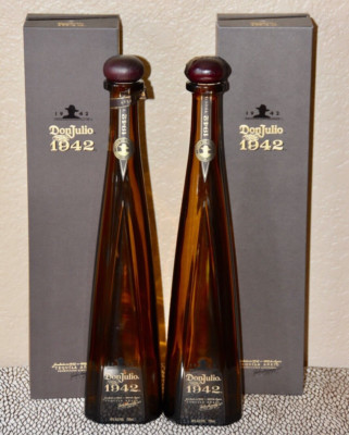 Limited Edition Empty Tequila Anejo DON JULIO 1942 750 ml Bottle with Box Set