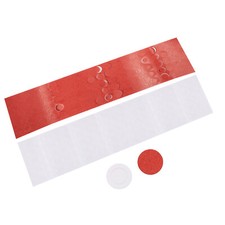 18650 Battery Insulation Insulator Ring 200pcs 10.5mm Red White for 18650 Cells