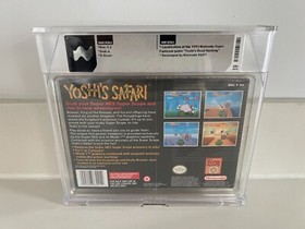 Yoshi's Safari (SNES, Super NES) WATA 9.2 A Graded New Sealed CGC VGA 1st Print!