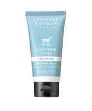 Crabtree Evelyn Goat Milk Oat Soothing Shower Milk 1.7 oz NEW