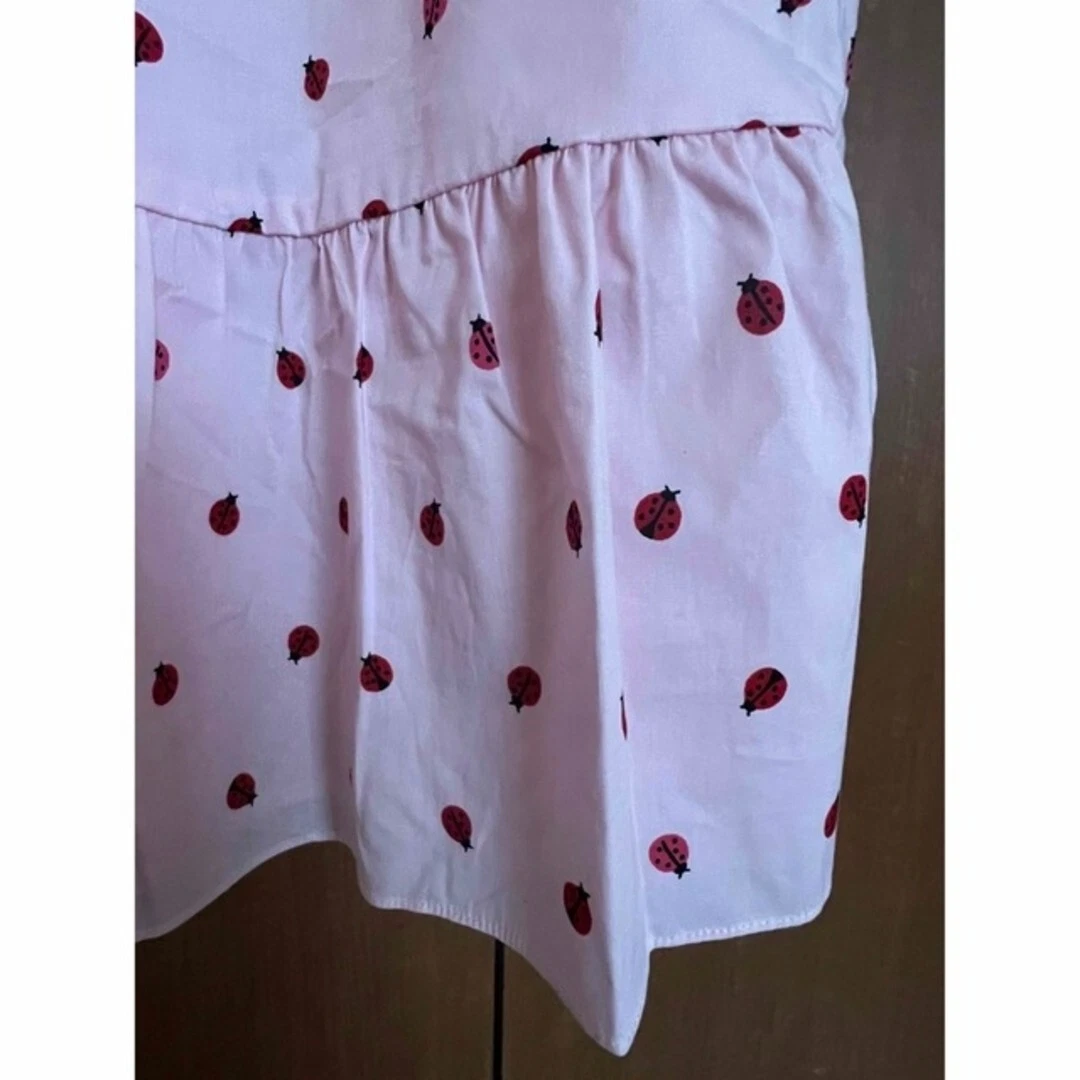 Abito midi coccinella kate spade taglia XS rosa lunghezza 105 cm