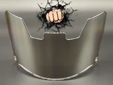 Ice Clear Silver Chrome Full Size Helmet Visor Replica/Speed/Flex Compatible