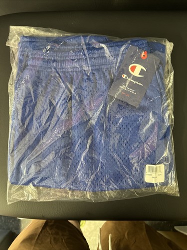 Champion Men's 9-Inch Long Mesh Shorts with C Logo - 第 3/4 張圖片