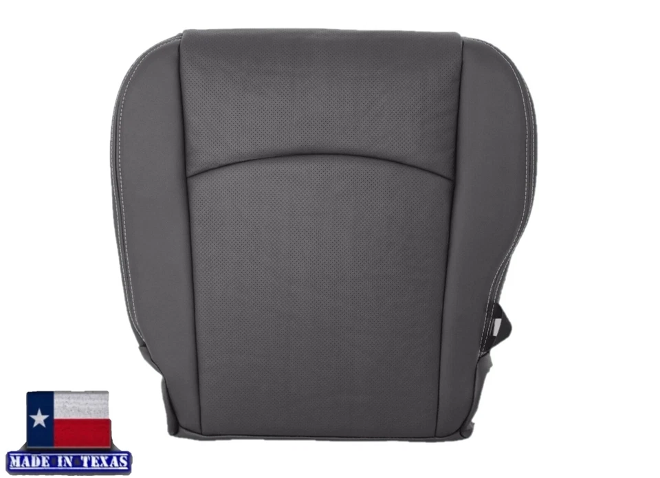 2014 2015 Для Dodge Ram 2500 Laramie со стороны водителя низ кожаный чехол на сиденье черный - Изображение 3 из 4