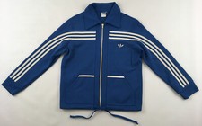 Adidas 1970s Ein Schwahn Erzeugnis made West Germany track top jacket vintage 40