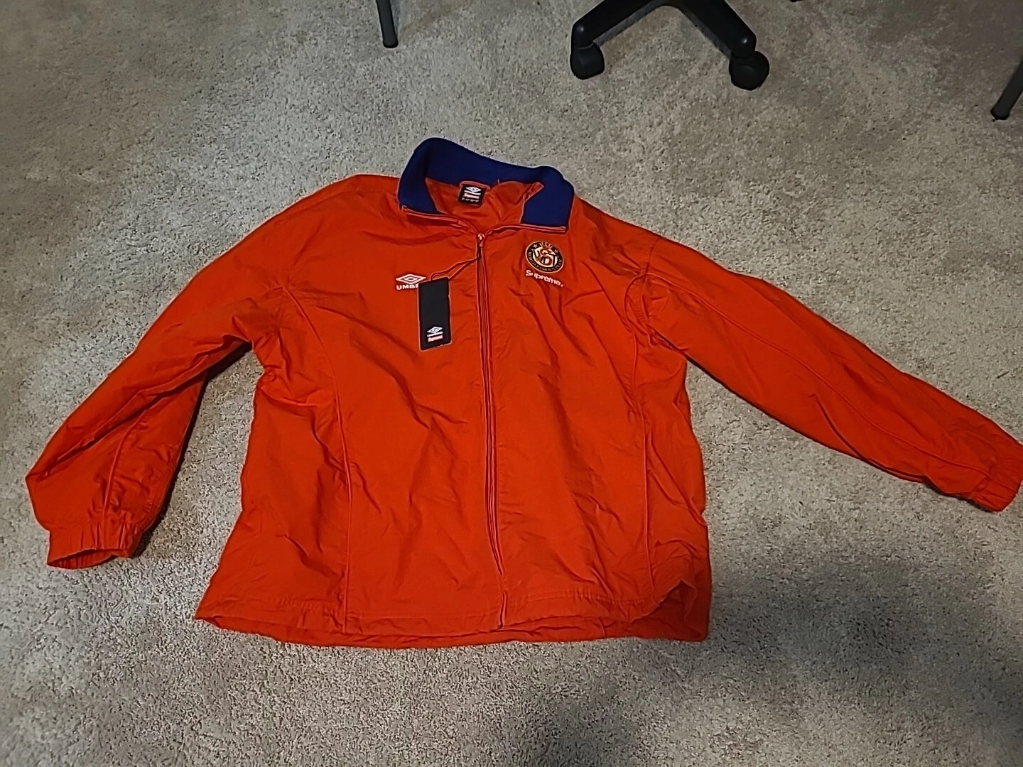 Veste de survêtement Supreme Umbro coton ripstop rouge 