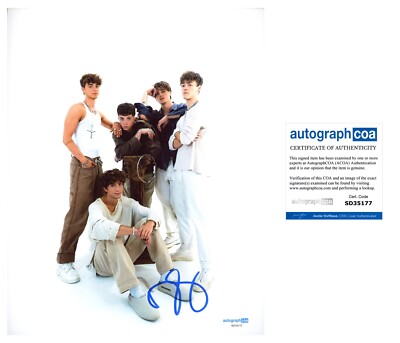 Daniel Seavey ‘Why Don’t We’ Band Signed 8x10 Photo Pop Music ACOA ...