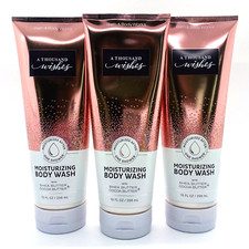 3 Bath  Body Works A Thousand Wishes Moisturizing Body Wash 10 fl.oz