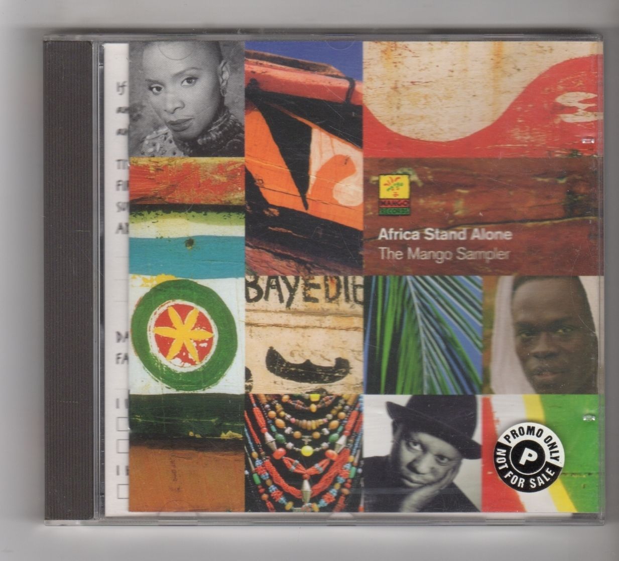(GZ919) Various Artists, Africa Stand Alone - 1996 CD