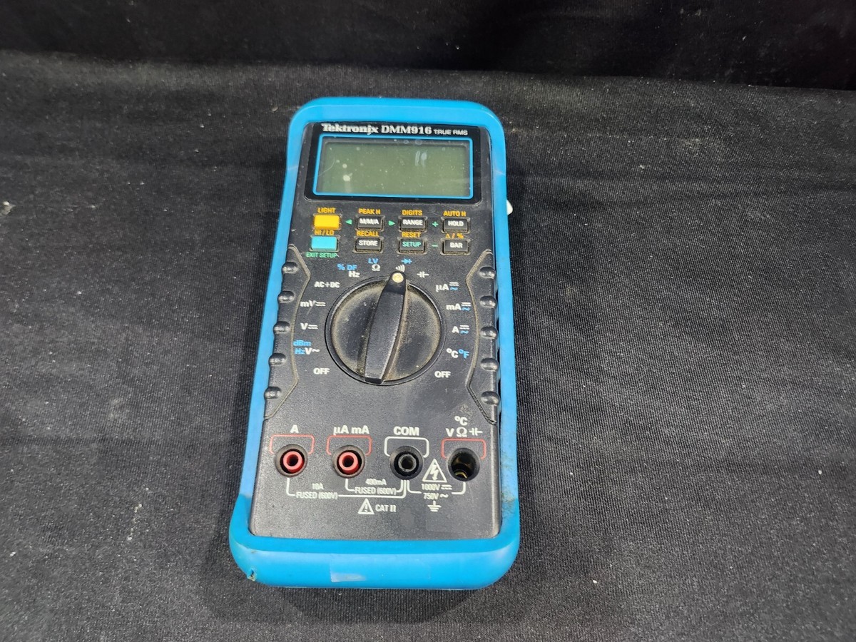 Tektronix Digital Multimeter DMM916 True RMS With Leads for sale