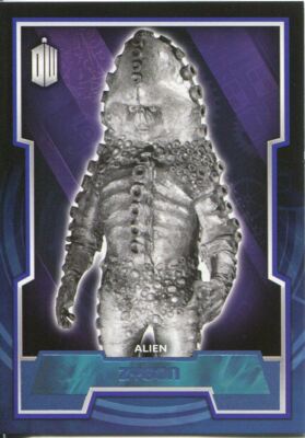 Doctor Who 2015 Blue Parallel [199] Base Card #116 Zygon