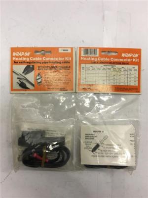 (Lot of 2) Wrap-On 99050 Self-Regulating Pipe Heating Cable Connector Kit