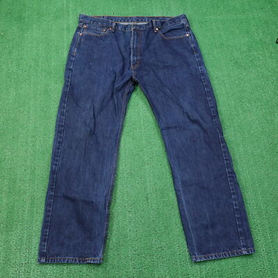LEVI'S 505 REGULAR FIT STRAIGHT 100% COTTON DENIM BLUE