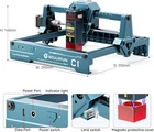 SCULPFUN C1 Mini Laser Engraver, 3W Portable Engraving Tool for DIY Crafts