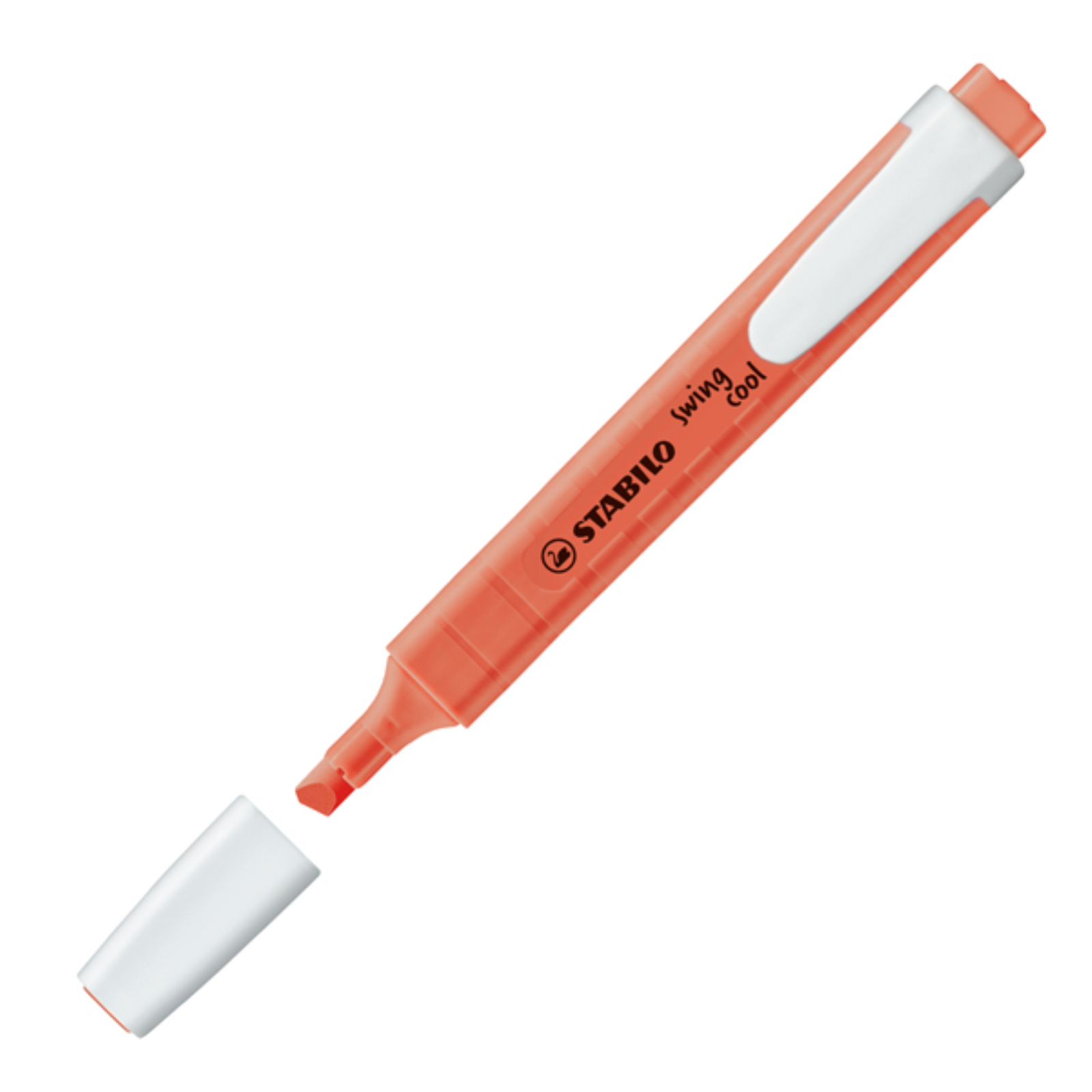 EVIDENZIATORE SWING COOL PASTEL - PUNTA A SCALPELLO - TRATTO 1 - 4 MM - ROSA COR