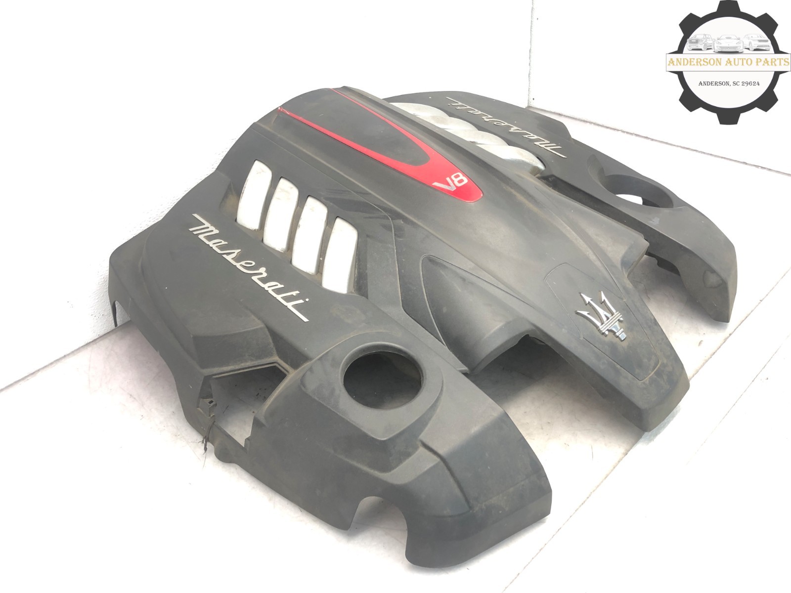2014-2020 MASERATI QUATTROPORTE GTS 3.8L V8 ENGINE TOP COVER PANEL SHIELD #NOTE