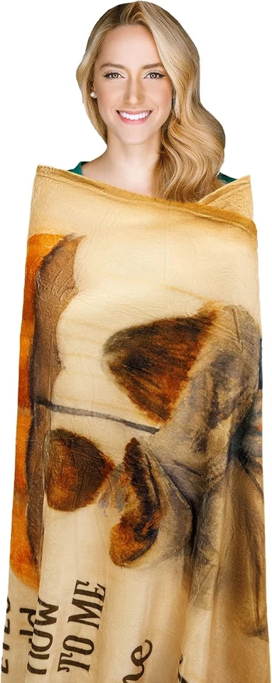 Regalos para esposa, aniversario boda mujer, 80*60 pulgadas, a mi esposa Foto 3 de 4