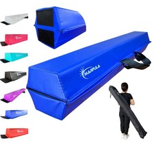 6 FT / 8 FT / 9 FT / 10 FT Balance Beam Folding Floor Gymnastics Equipment fo...