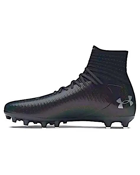 Under Armour Men's Highlight 2 Mc Knit Football Cleats Size 9.5 Black - Image 3 of 4