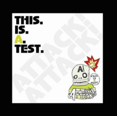 Attack! Attack! - This Is A Test - Vinyl Record SINGLE VINYL - G3z