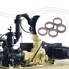5 St&uuml;ck Kolbenringe f&uuml;r Luftkompressoren, Ersatzteile,