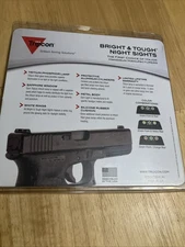 Trijicon Bright & Tough Night Sights for S&W M&P Shield SA39-C-600714 BRAND NEW!
