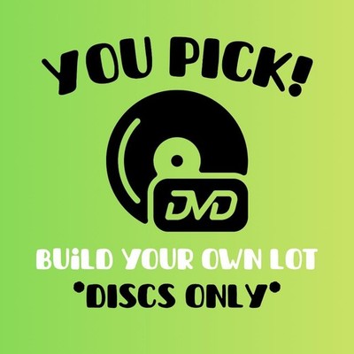 YOU PICK! DVD Movie, Build Your Own Lot, Variety Of Titles! (DISC ONLY) *Tested*