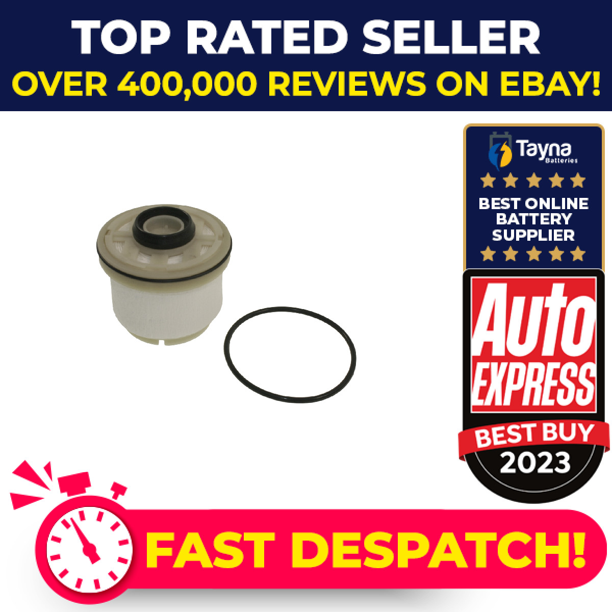 Fuel Filter fits MITSUBISHI L200 KA4T, KB4T 2.5D 2005 on 4D56(16V) Blue Print