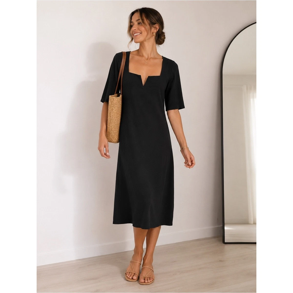 long tall sally evening dresses LTS Tall Women's Navy Blue Twist Front Maxi Dress