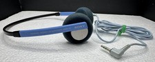SONY MDR-21 DYNAMIC STEREO HEADPHONE BABY BLUE RARE COLLECTIBLE VINTAGE, RETRO