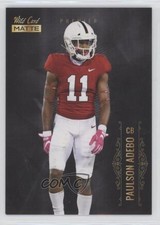2021 Wild Card MATTE Silver Paulson Adebo #MBC-47 0l1