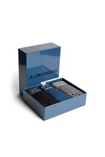 J.Lindeberg 3er-Pack Boxer Briefs Herren Schwarz/Blau/Grau