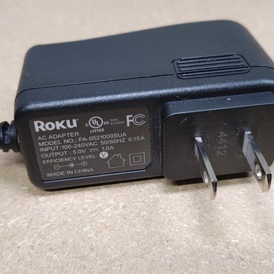 Roku FA-0521500SUA 5.0V 1.5A AC Adapter Wall Charger  Power Supply Cord